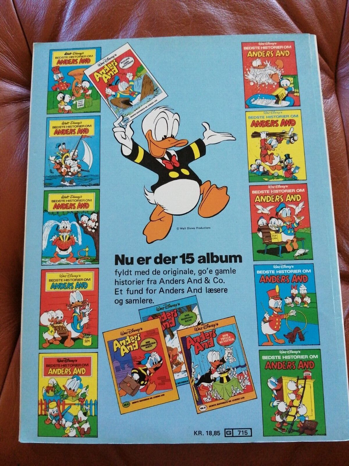 Denmarkcomic book"ANDERS AND som Havemand" Donald DuckNo 15-1981