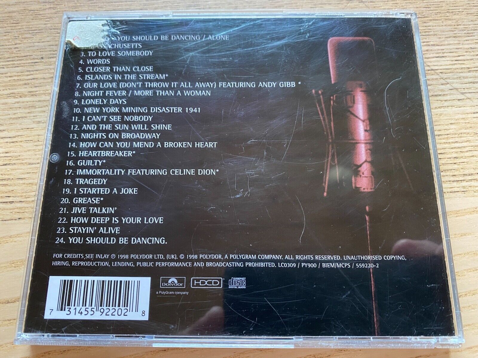 BEE GEES "ONE NIGHT ONLY" 199 CD ALBUM 21 TRACK