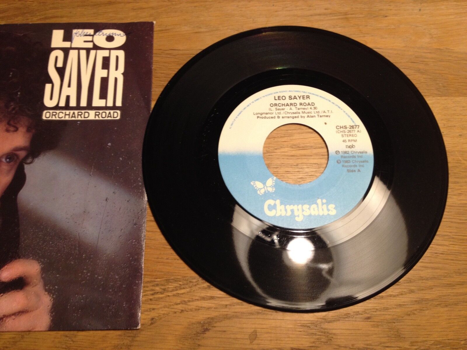 LEO SAYER "ORCHARD ROAD/GONE SOLD" CHRYSALIS Records 1983 NCB PRESSED IN SWEDEN*