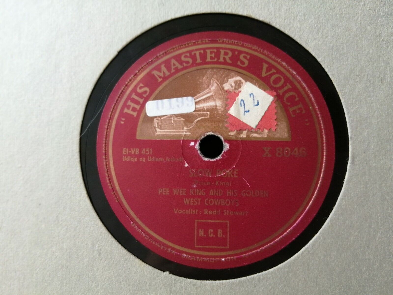 78 rpm PEE WEE KING  HIS GOLDEN WEST COWBOYSThe MUSICIANSDinah Shore