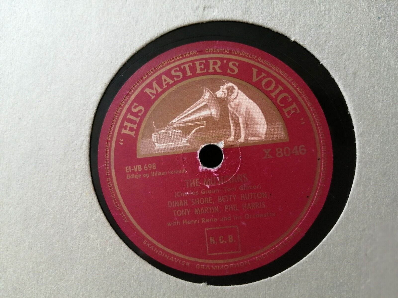 78 rpm PEE WEE KING  HIS GOLDEN WEST COWBOYSThe MUSICIANSDinah Shore