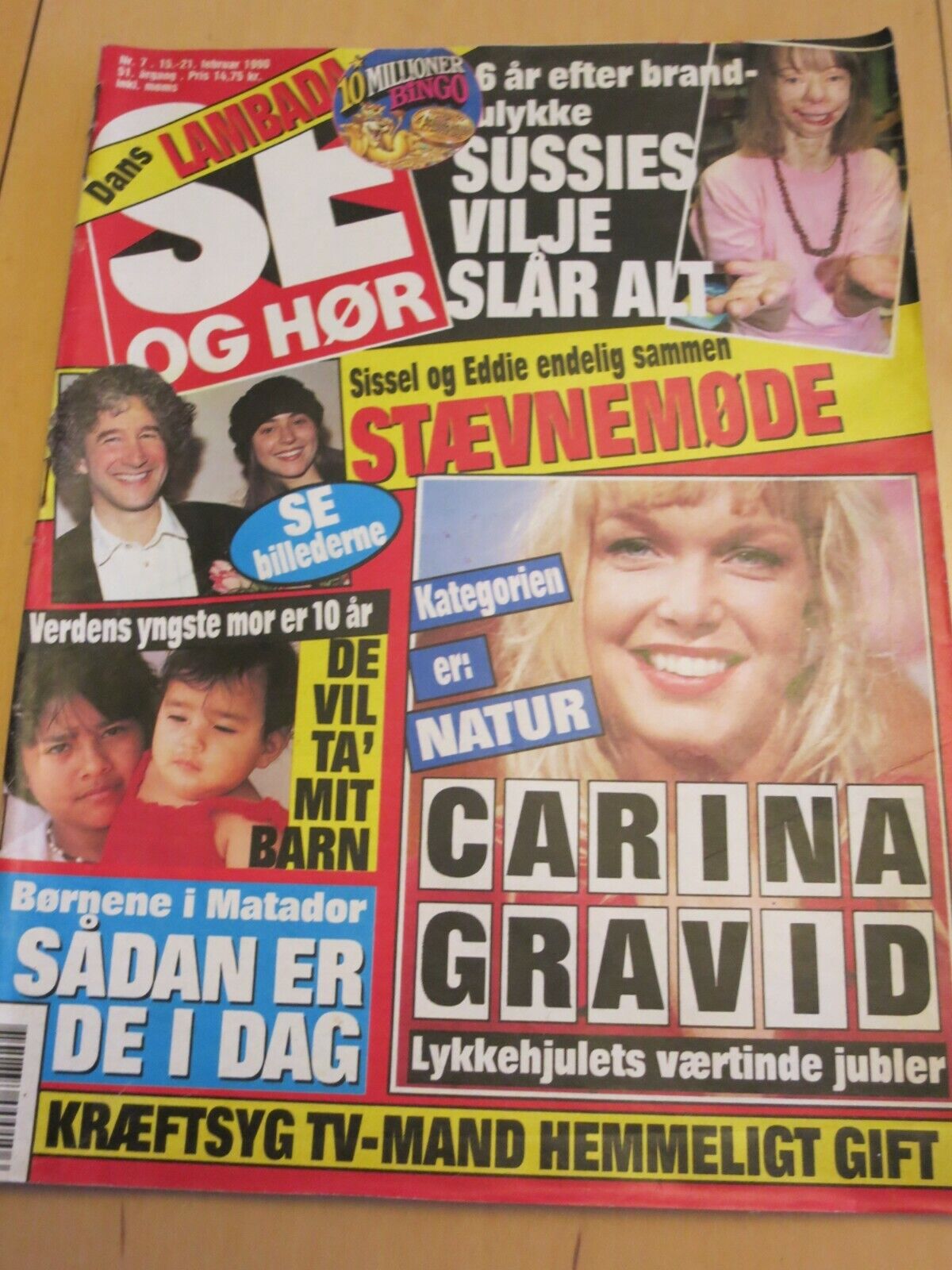 Danish Mag SISSEL KYRKJEBØ SKOLLER Julio Iglesias IVAN REBROFF Technotronic Q14