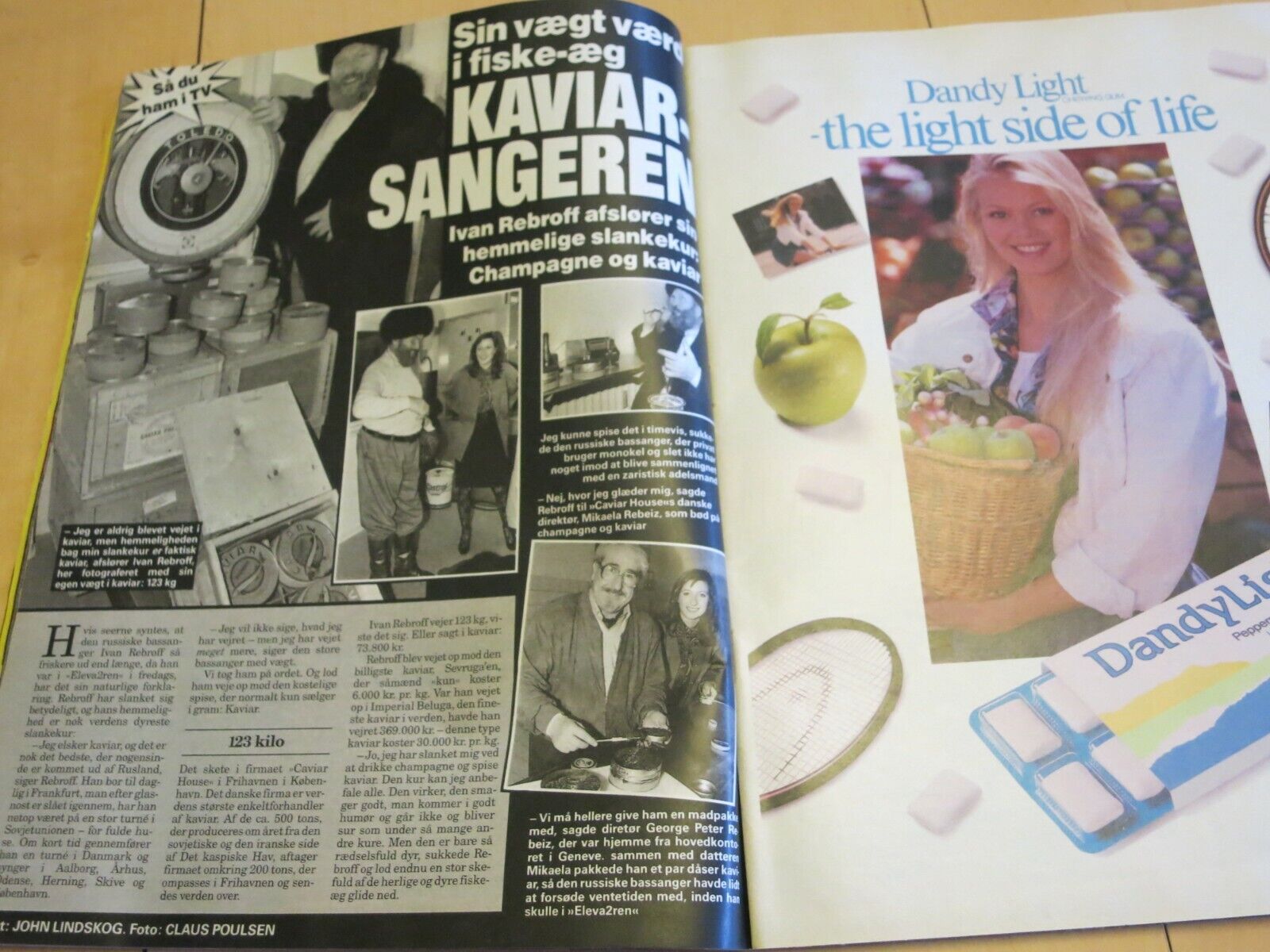 Danish Mag SISSEL KYRKJEBØ SKOLLER Julio Iglesias IVAN REBROFF Technotronic Q14