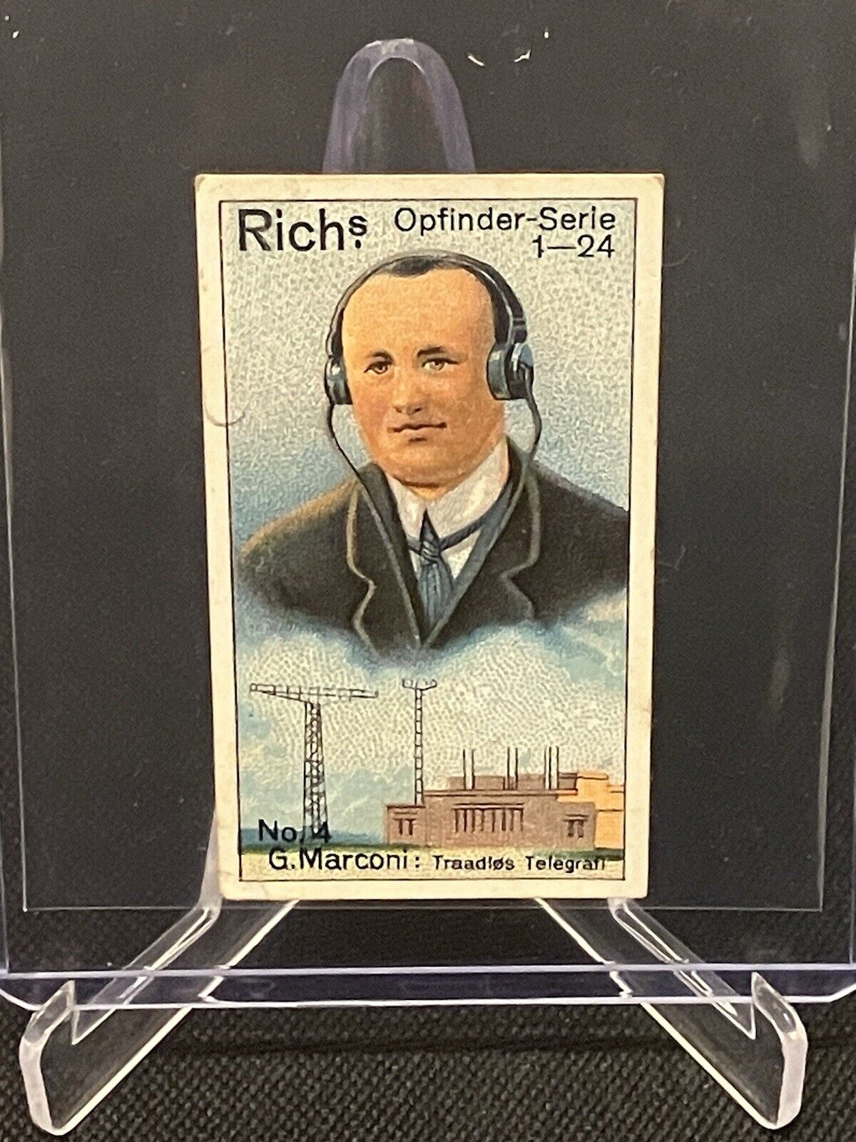 1927 Rich’s Collectors Vintage Inventor Series Guglielmo Marconi #4 🇮🇹