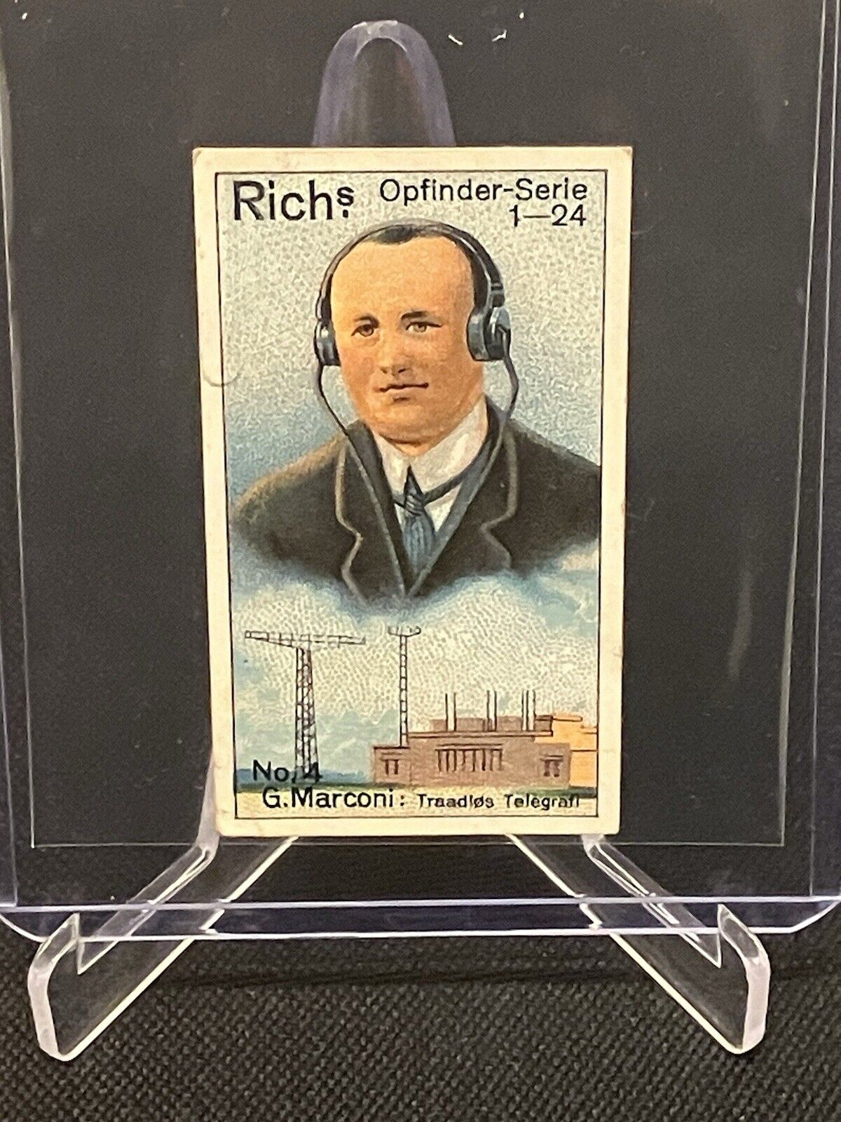 1927 Rich’s Collectors Vintage Inventor Series Guglielmo Marconi #4 🇮🇹