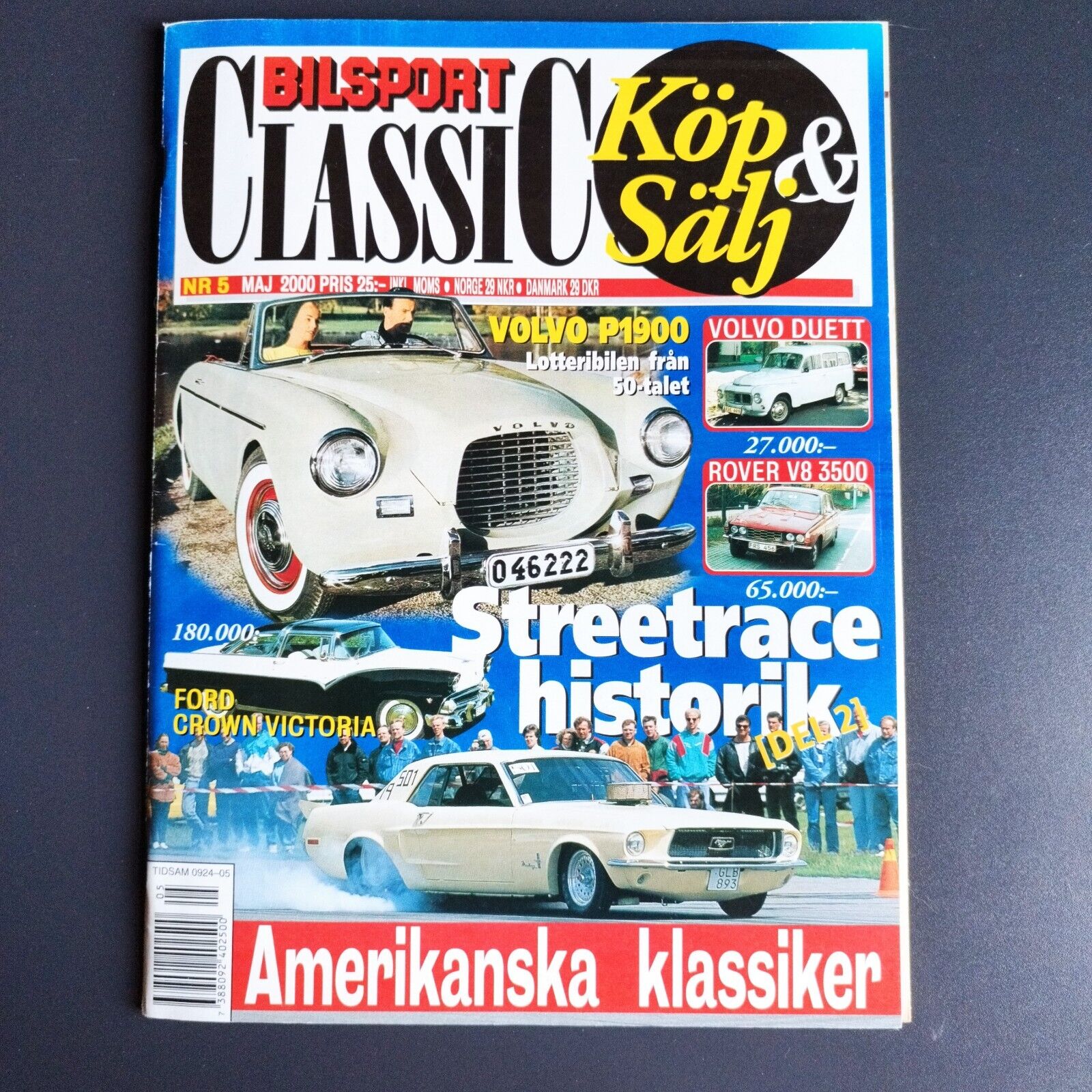 Swedish Car Magazine American Classic Cars No 5 2000