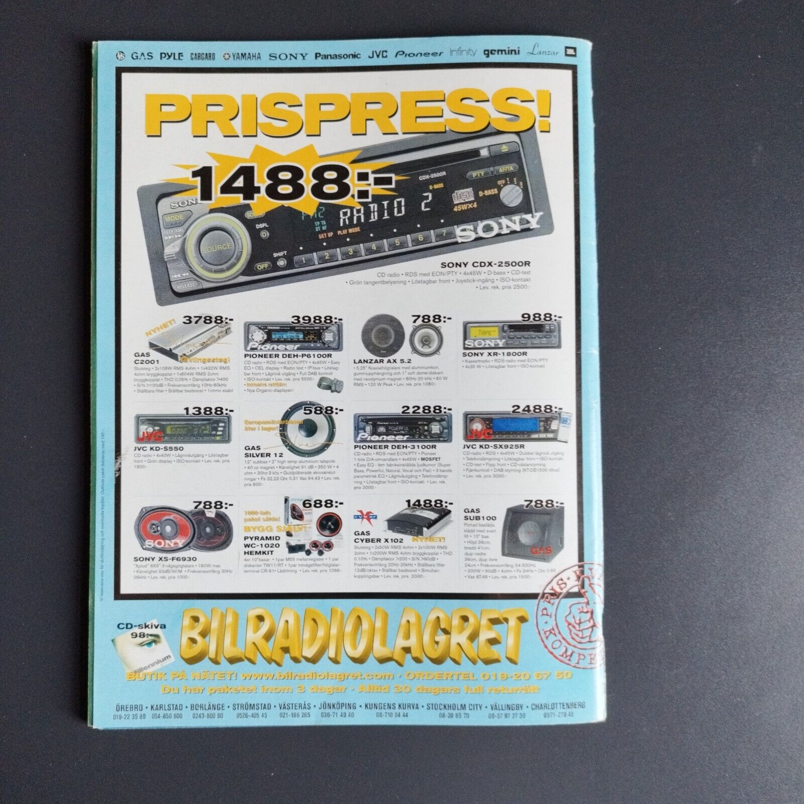 Swedish Car Magazine American Classic Cars No 5 2000