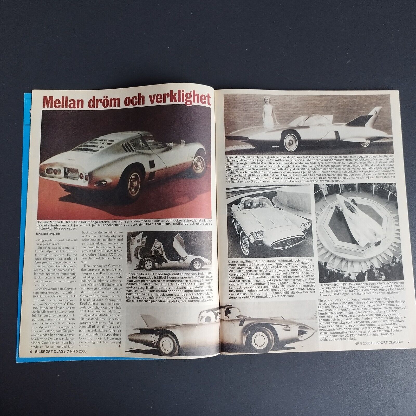 Swedish Car Magazine American Classic Cars No 5 2000