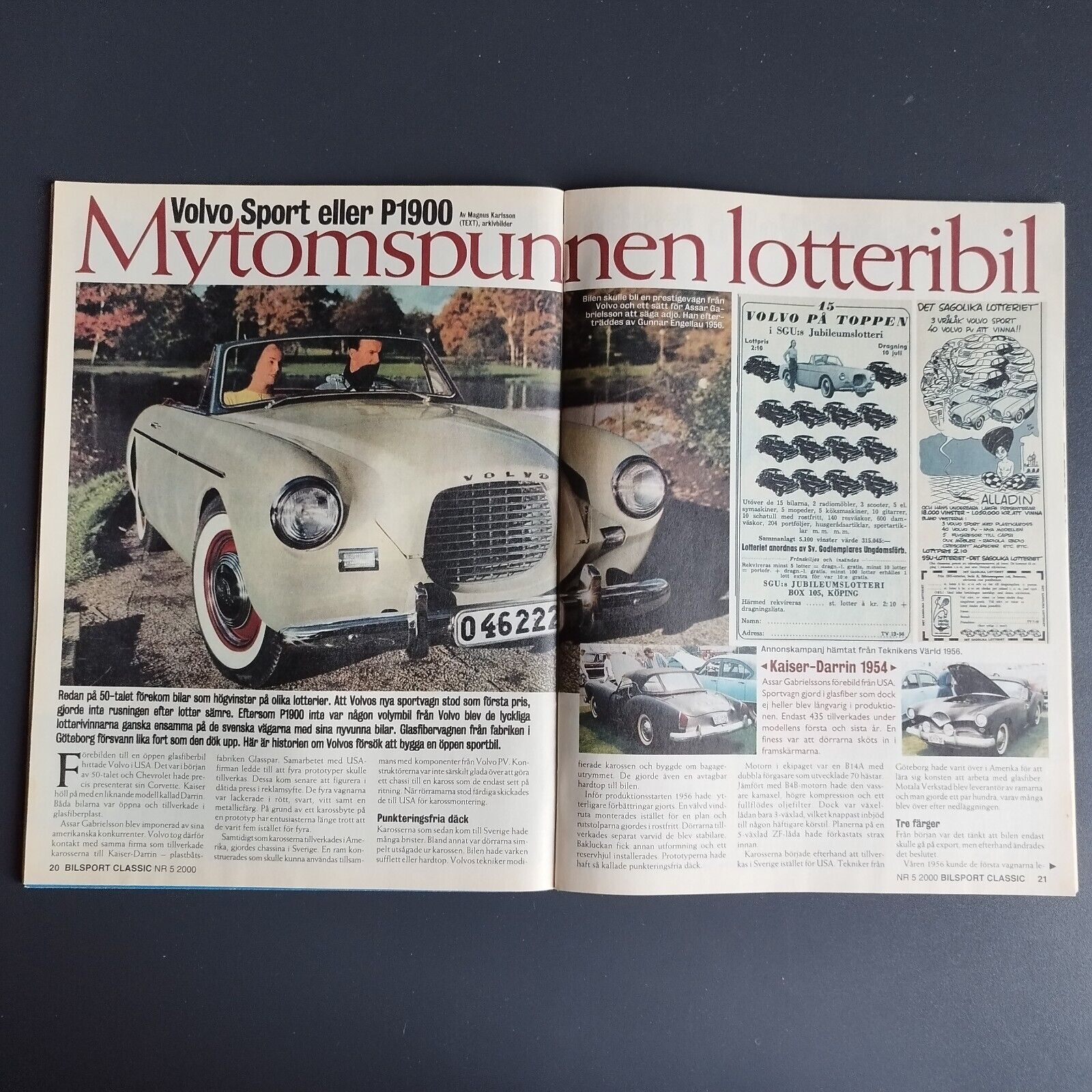 Swedish Car Magazine American Classic Cars No 5 2000