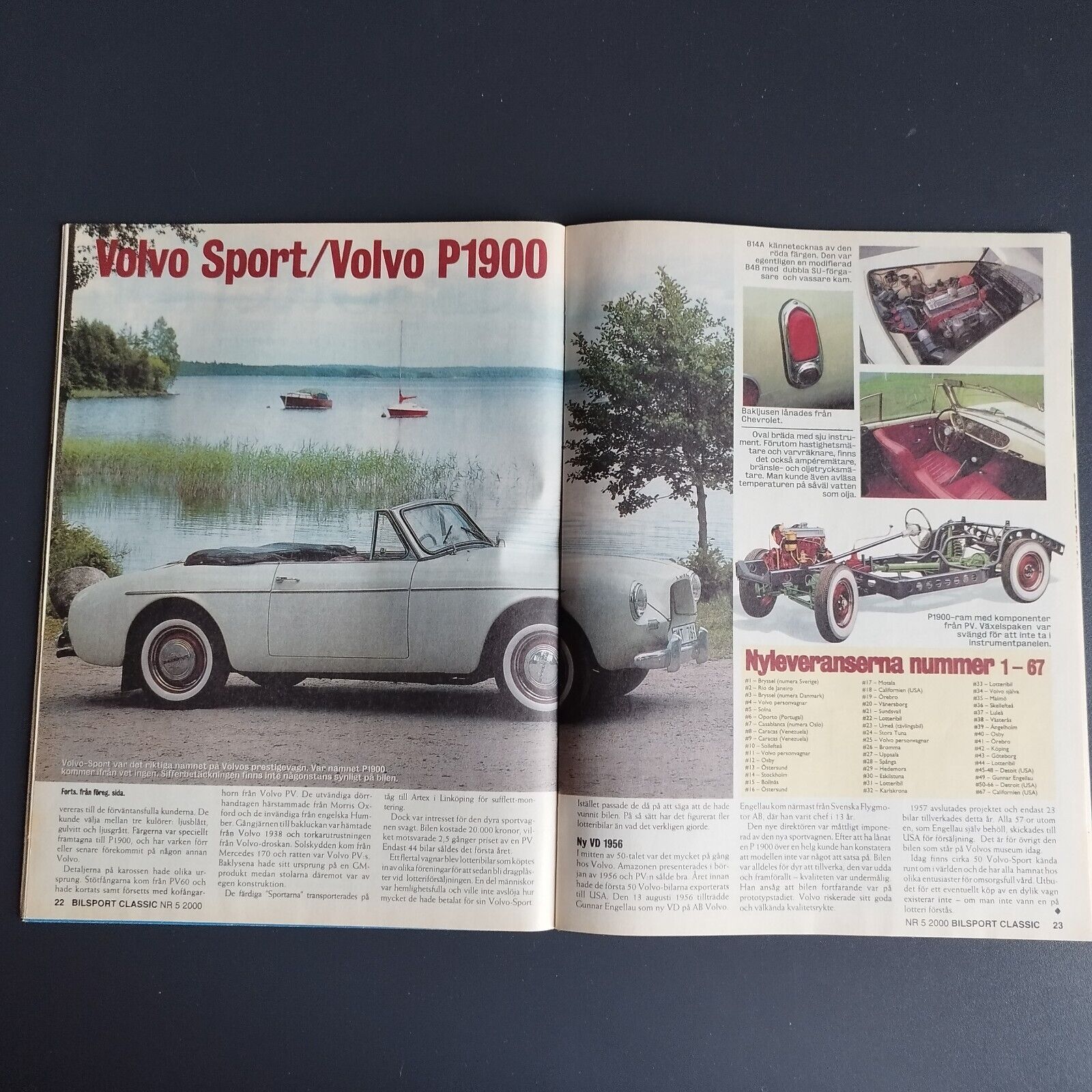 Swedish Car Magazine American Classic Cars No 5 2000