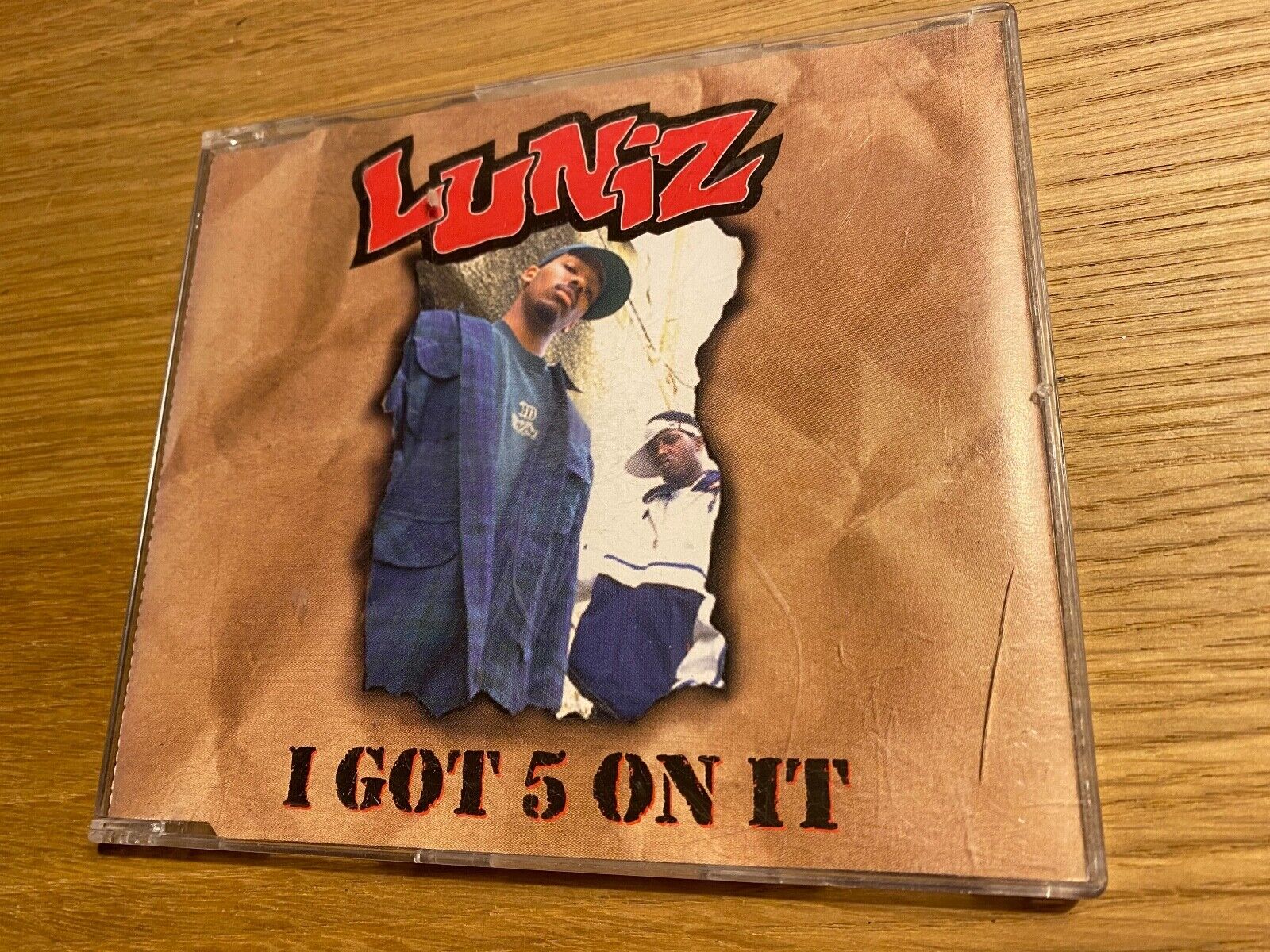 LUNIZ "I GOT 5 ON IT" 1996 CD SINGLE 6 REMIXED TRACKS VIRGIN  NOO TRYBE RECORDS