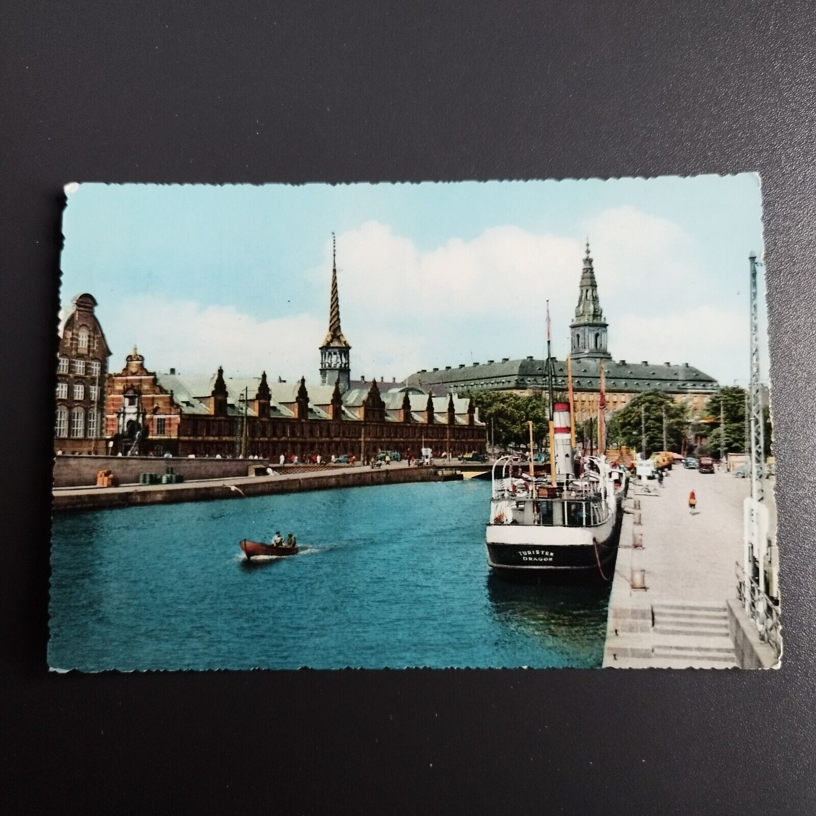 Denmark Copenhagen  The Exchange  and Christiansborg Palace  From 1961