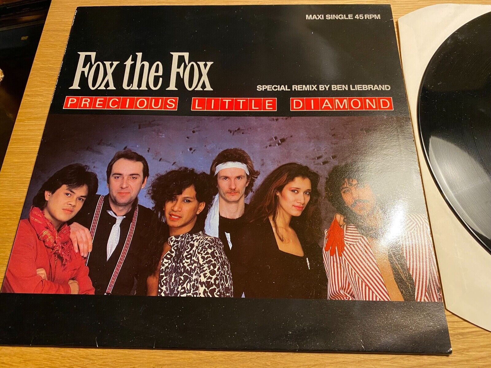 FOX THE FOX "PRECIOUS LITTLE DIAMOND" 1984 CBS RECORDS 12" MAXI 45 RPM HOLLAND**