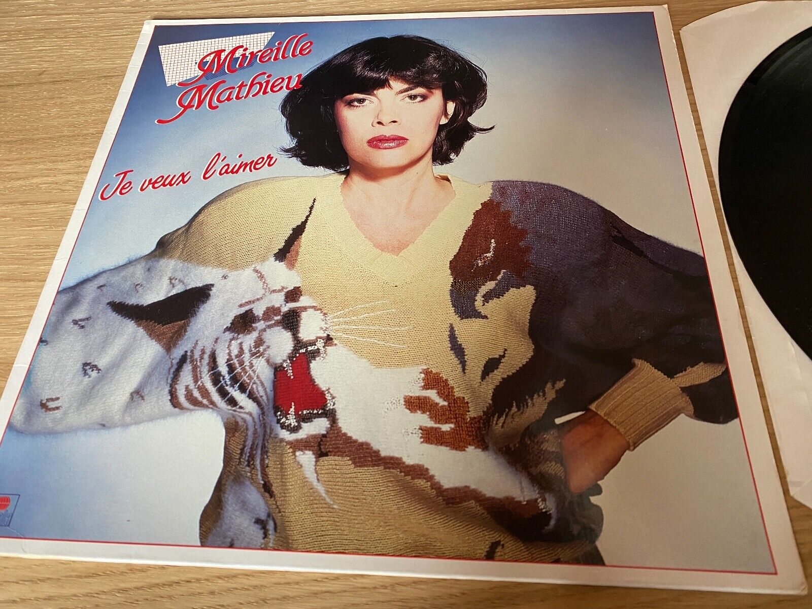 MIREILLE  MATHIEU "JE VEUX L´AIMER" ARIOLA RECORDS 1983 WEST GERMAN PRESSED LP**