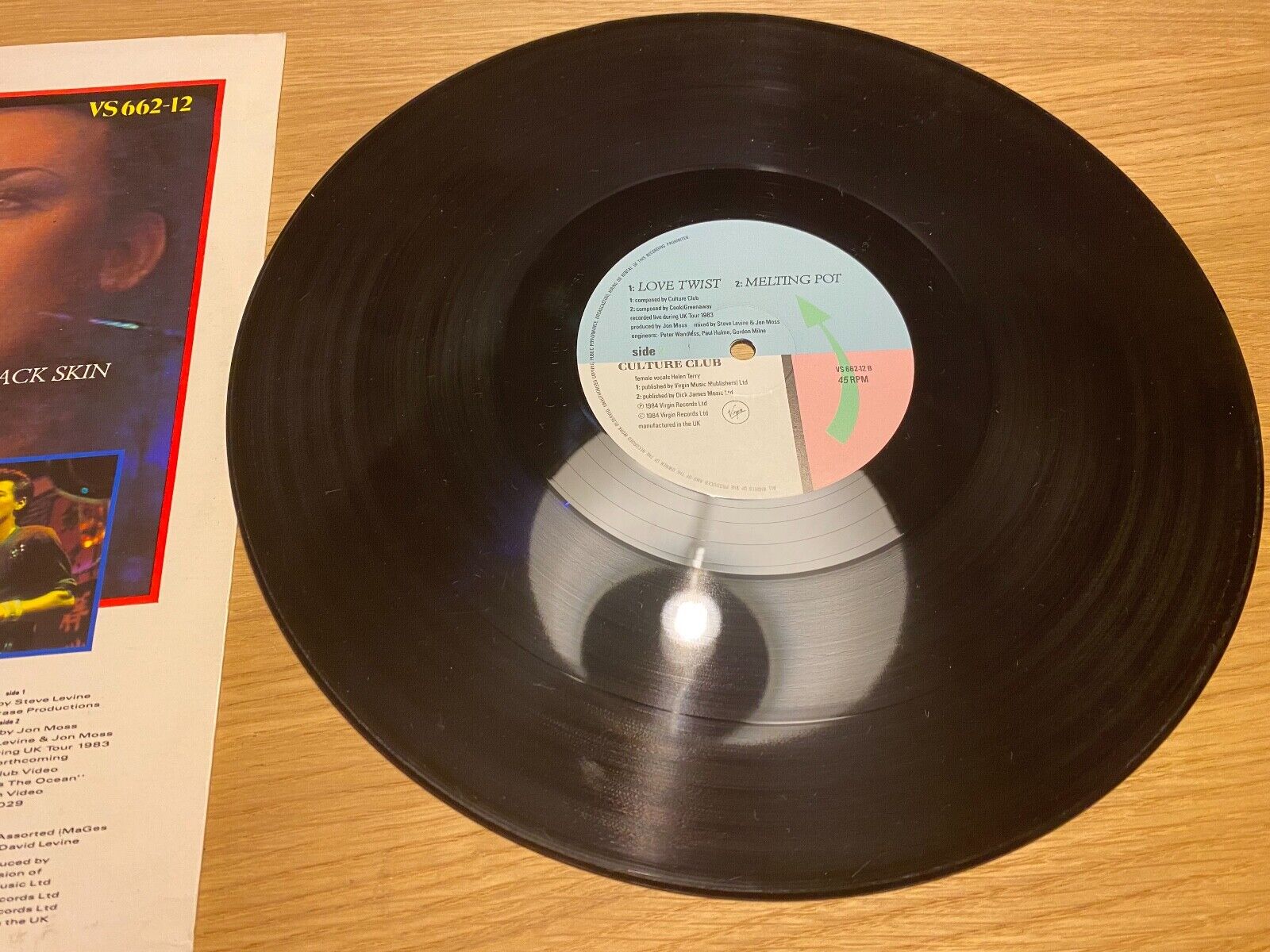 CULTURE CLUB "IT´S A MIRACLE / MISS ME BLIND" US REMIX 1984 12" VINYL MAXI UK*