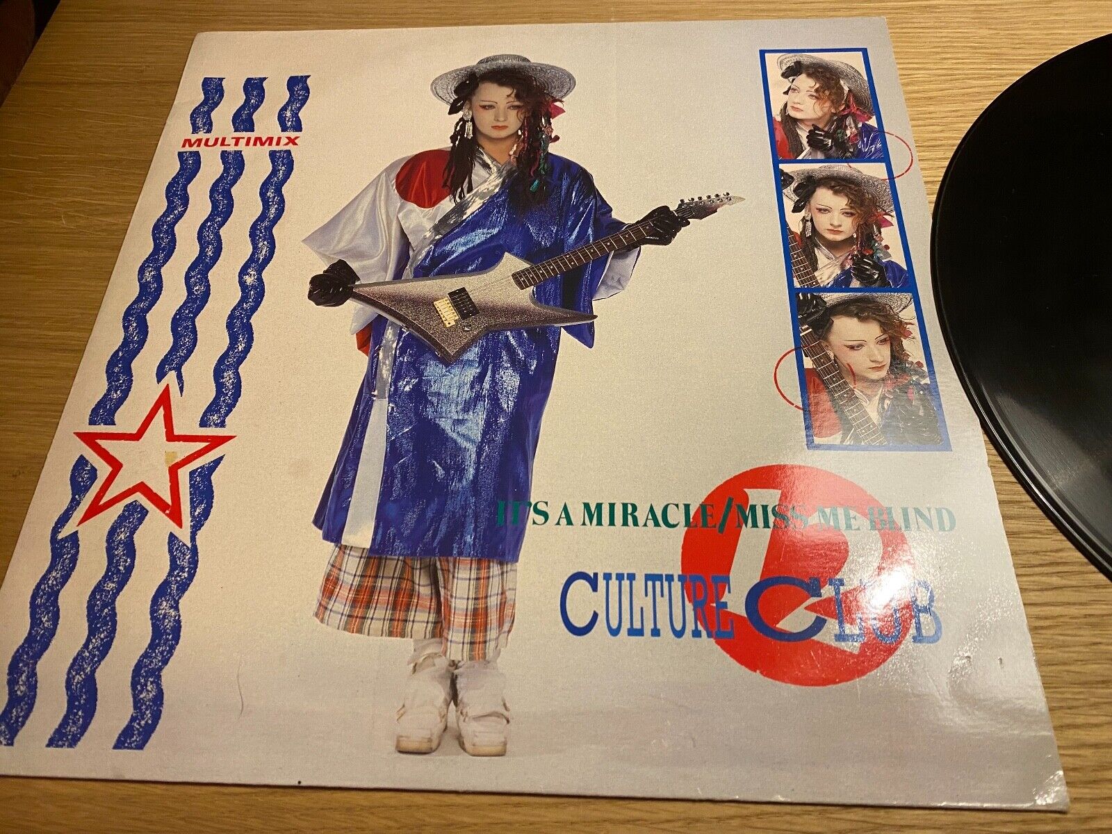 CULTURE CLUB "IT´S A MIRACLE / MISS ME BLIND" US REMIX 1984 12" VINYL MAXI UK*