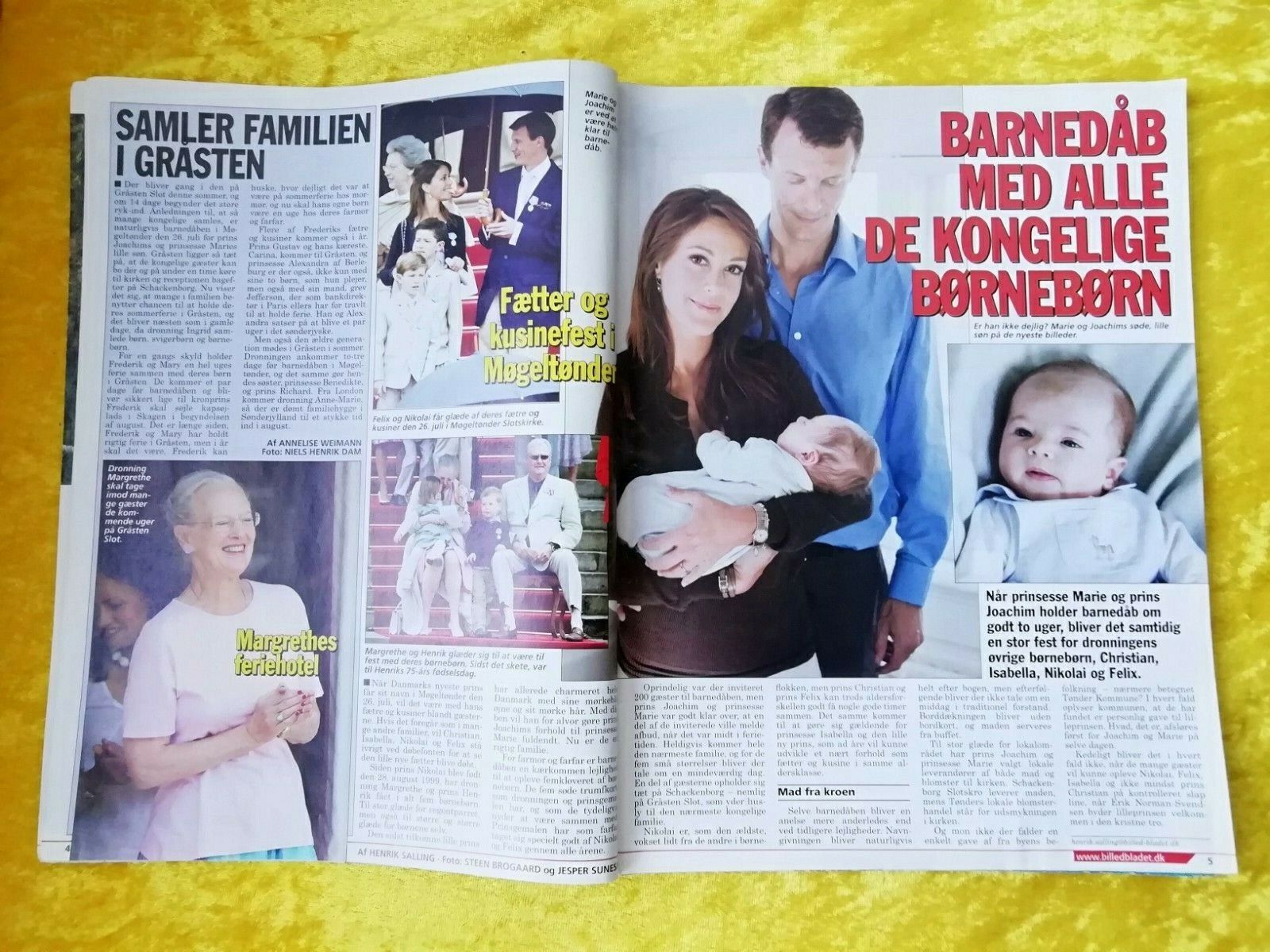 Danish magazine"Billed Bladet" no 282009Royals Movie StarsHelena Christensen