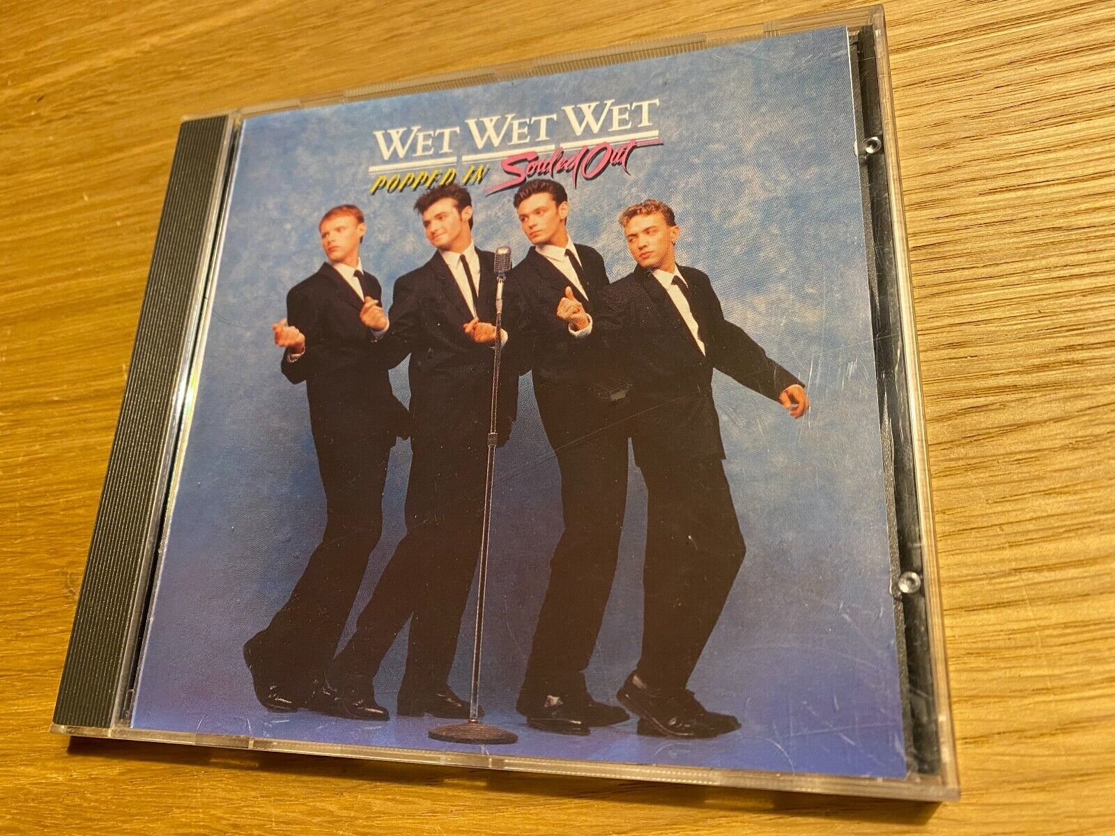 WET WET WET "POPPED IN SOULED OUT" 1987 CD ALBUM 14 TRACK MERCURY RECORDS GERMAN