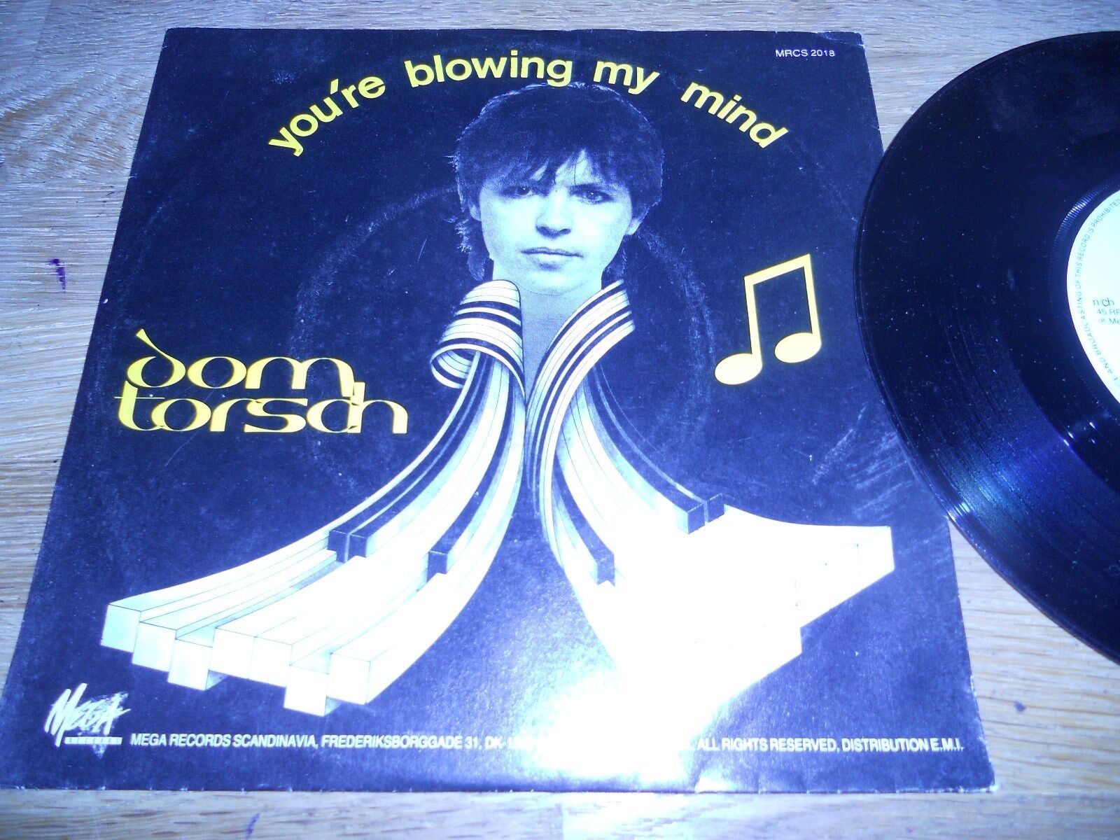 DON TORSCH "YOURE BLOWING MY MIND" NCB MEGA RECORDS MRCS 2018 USED OUT OF PRINT*