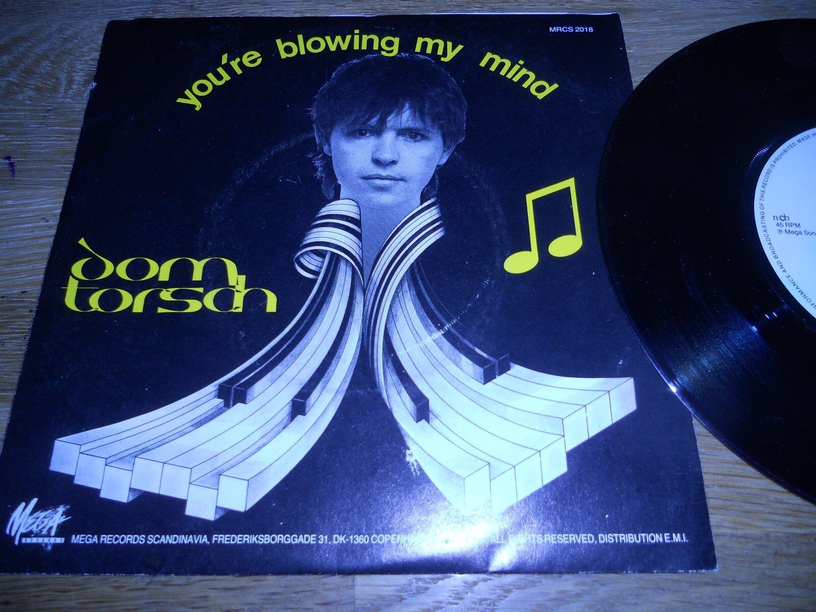 DON TORSCH "YOURE BLOWING MY MIND" NCB MEGA RECORDS MRCS 2018 USED OUT OF PRINT*