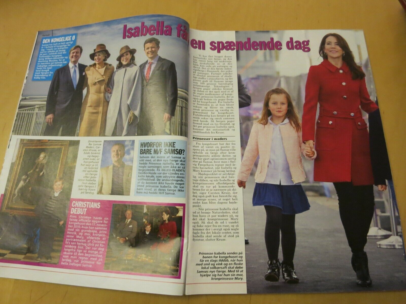 Royal Magazine PRINCESS MARY Sofia CARL PHILIP Marie SILVIA  AB15