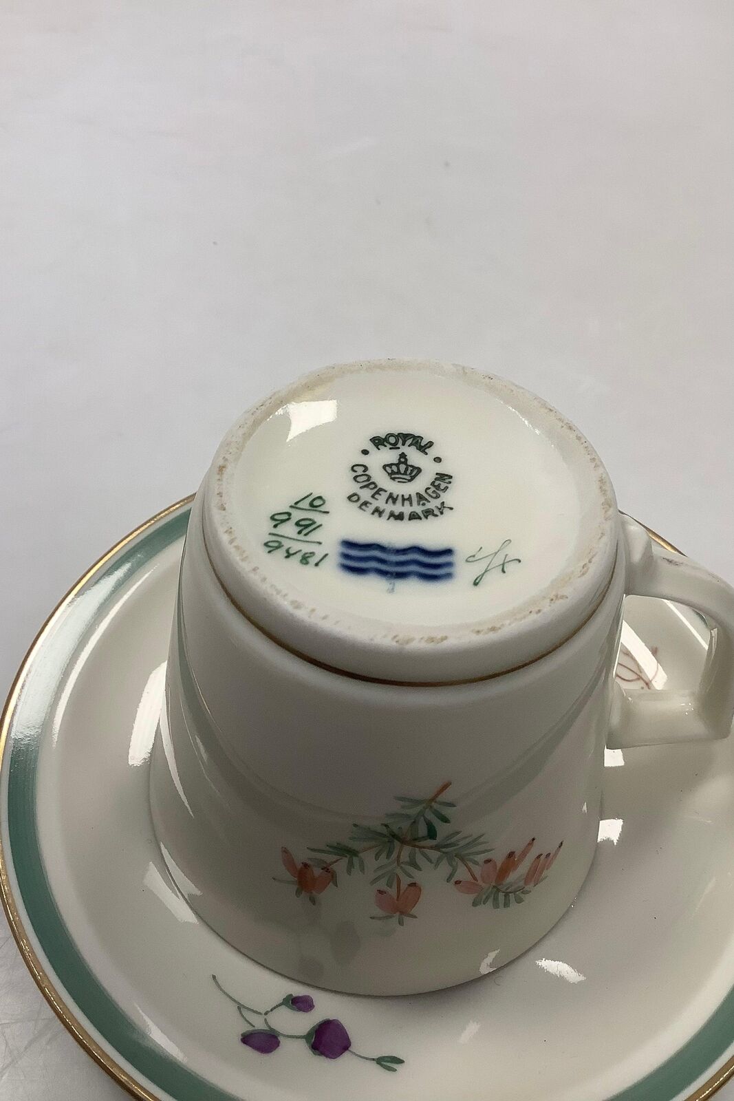 Royal Copenhagen Stauder Coffee cup with saucer No 991/9481