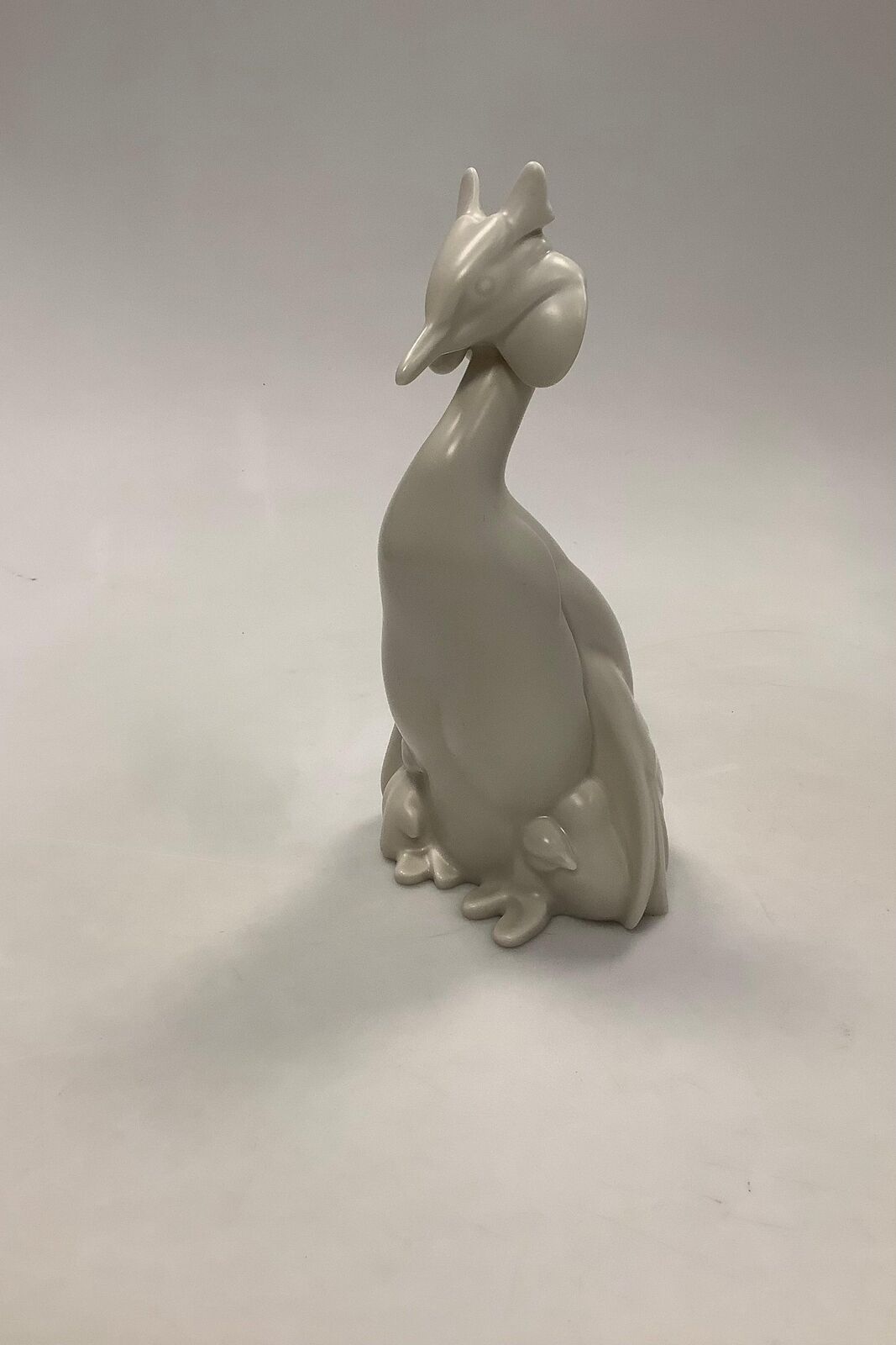 Bing and Grondahl Figurine Grebe with Ducklings by Armand Pedersen