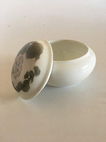 Royal Copenhagen Lidded Bowl No 483/400 with Flower Motif