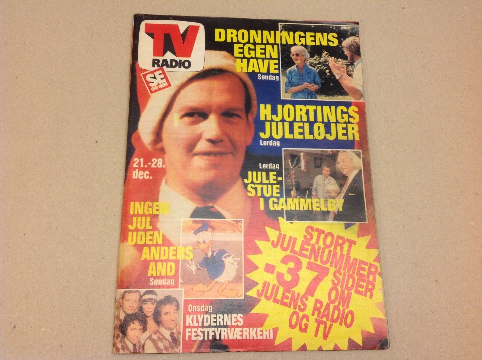 Queen Silvia Sweden 40th Birthday Photos Vtg Danish Magazine 1983 "Se og Hoer"