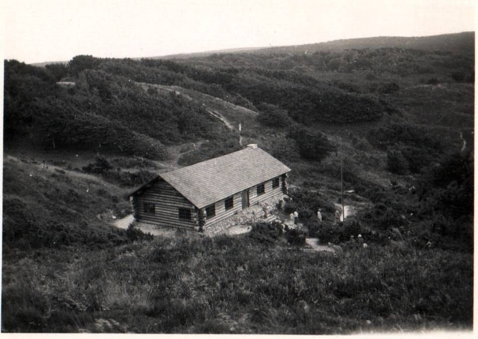 House Scenery Life in Denmark 1900 - 1950s Rare Vintage Photo Small Size 9x6cm