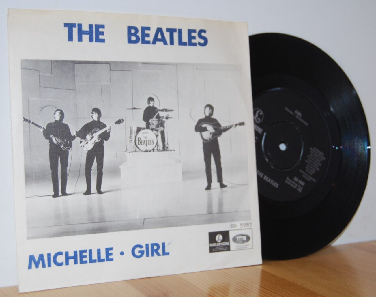 BEATLES - Michelle SWEDISH PS Picture Sleeve TOP CONDITION!