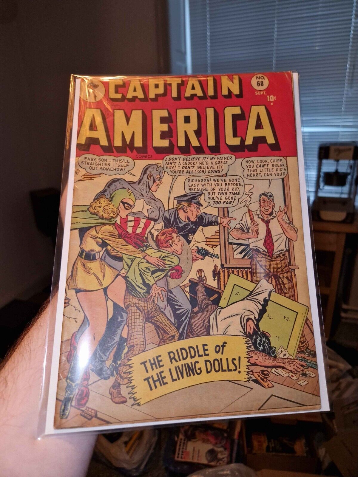 Captain America Comics #68 VG/VG+ Page Complete 1948 Timely