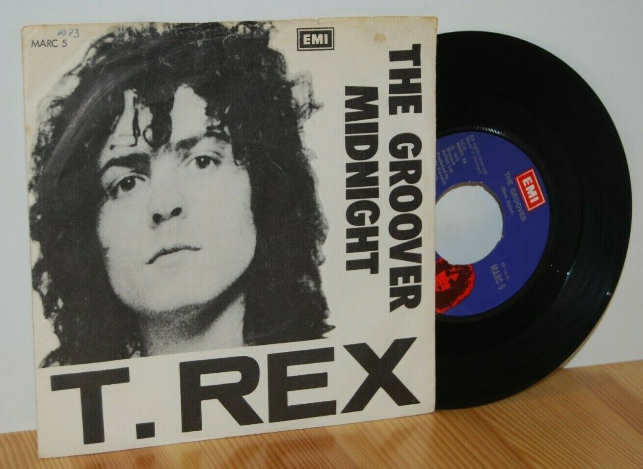 T REX Midnight Groover Picture sleeve PS 45 7'' vinyl