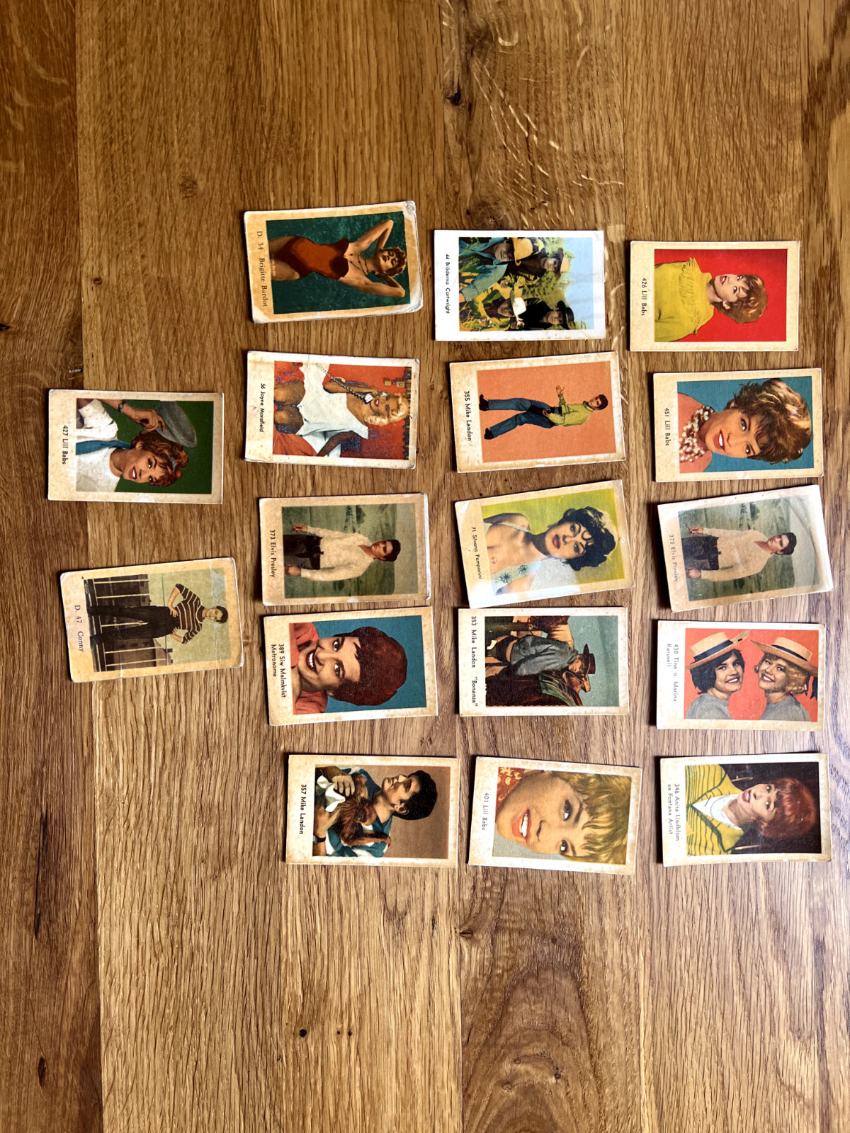 Dutch gum cards