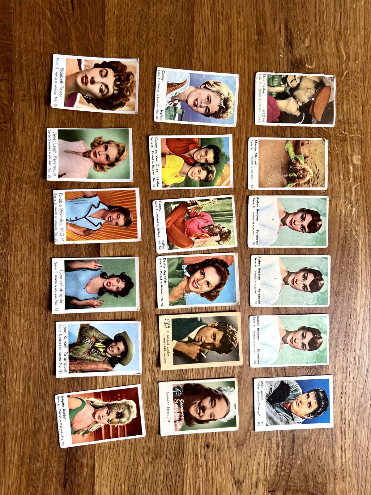 Dutch gum cards