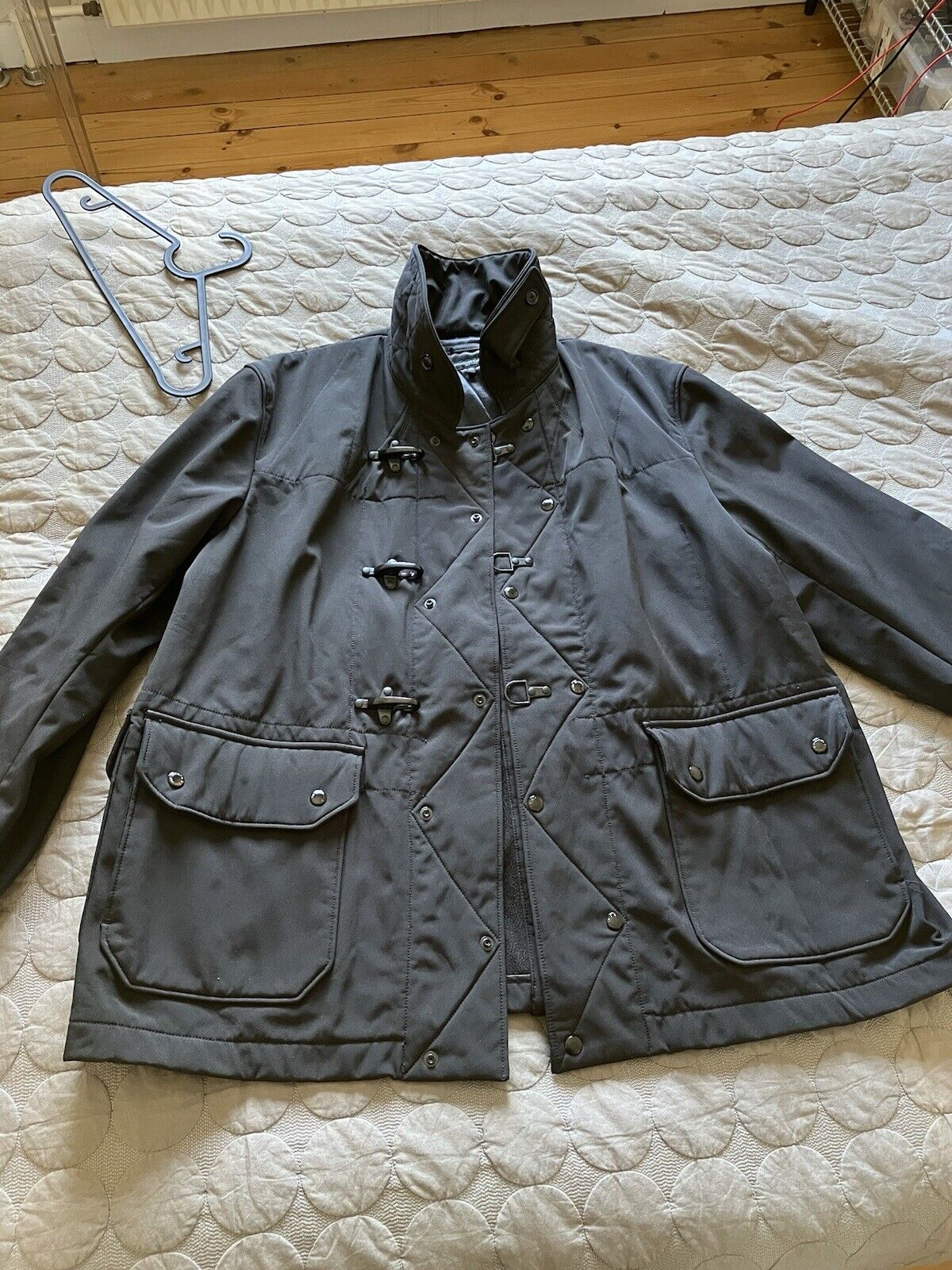 Engineered Garments Short Duffle Jacket Black XL