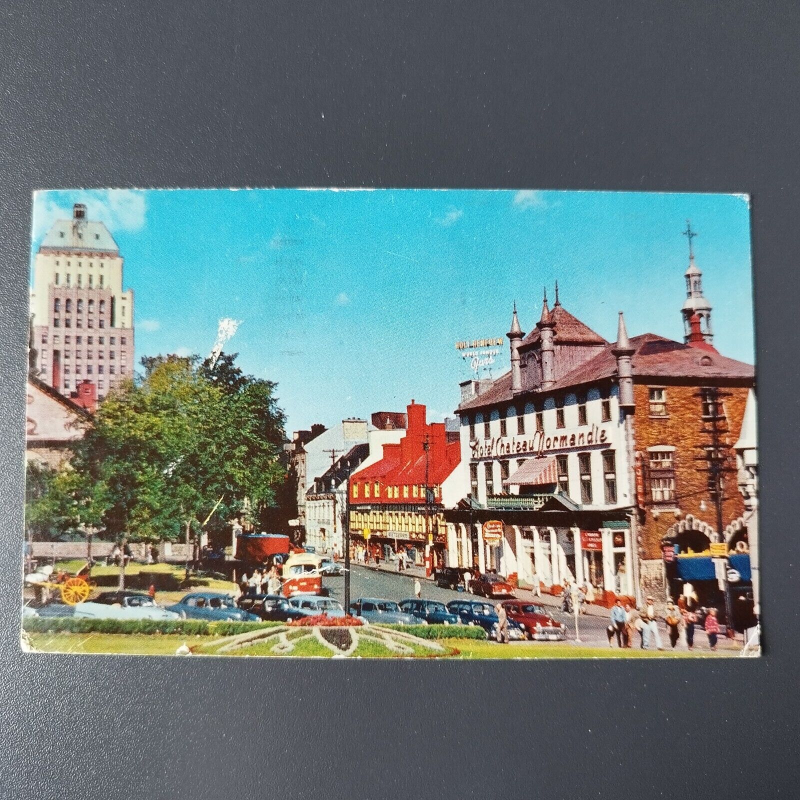 Canada Montreal Quebec Place D'Armes Posted in 1965