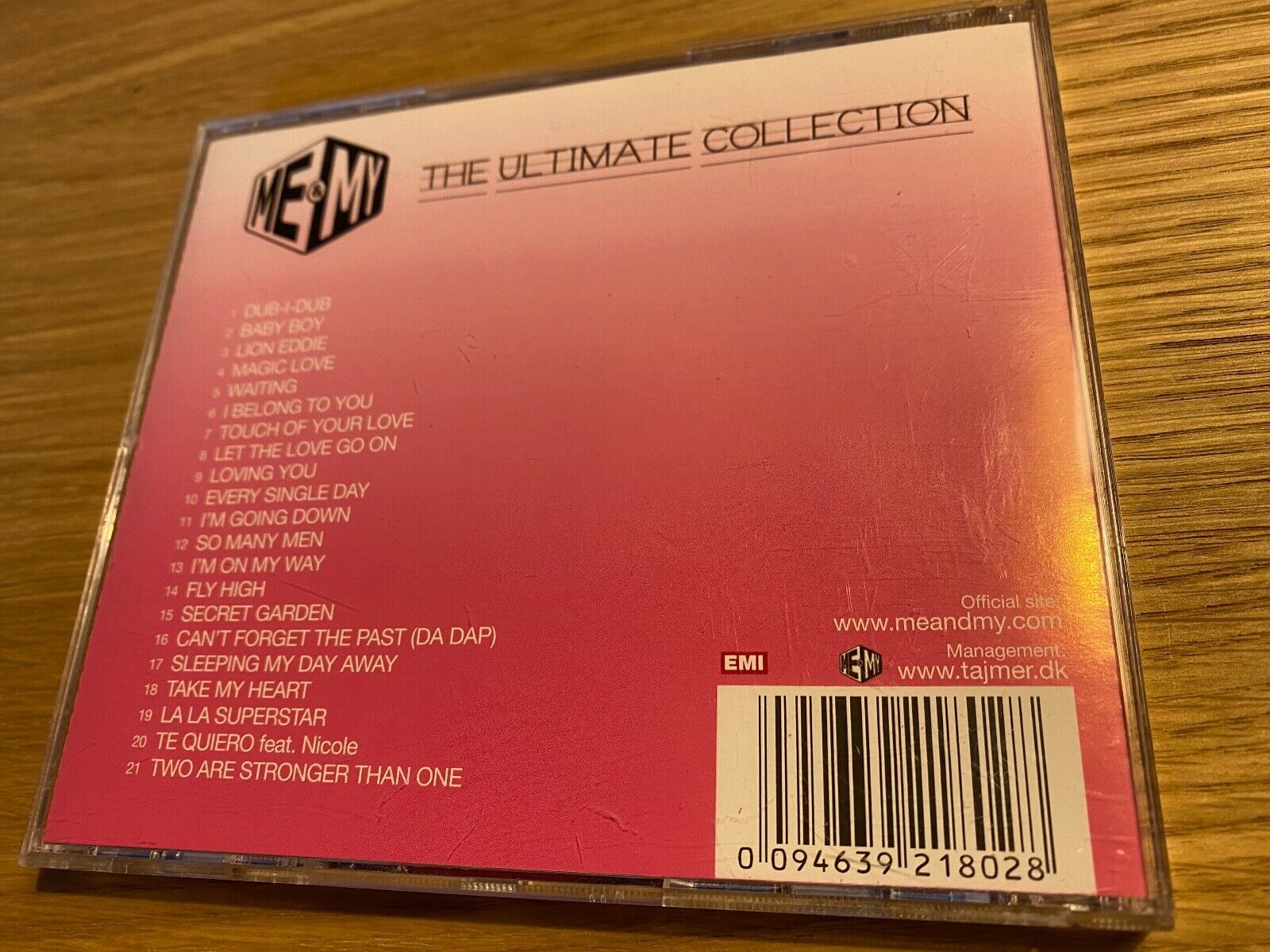 ME  MY "THE ULTIMATE COLLECTION" CD ALBUM 21 TRACK DANISH PRESS EMI 2007 NCB CD