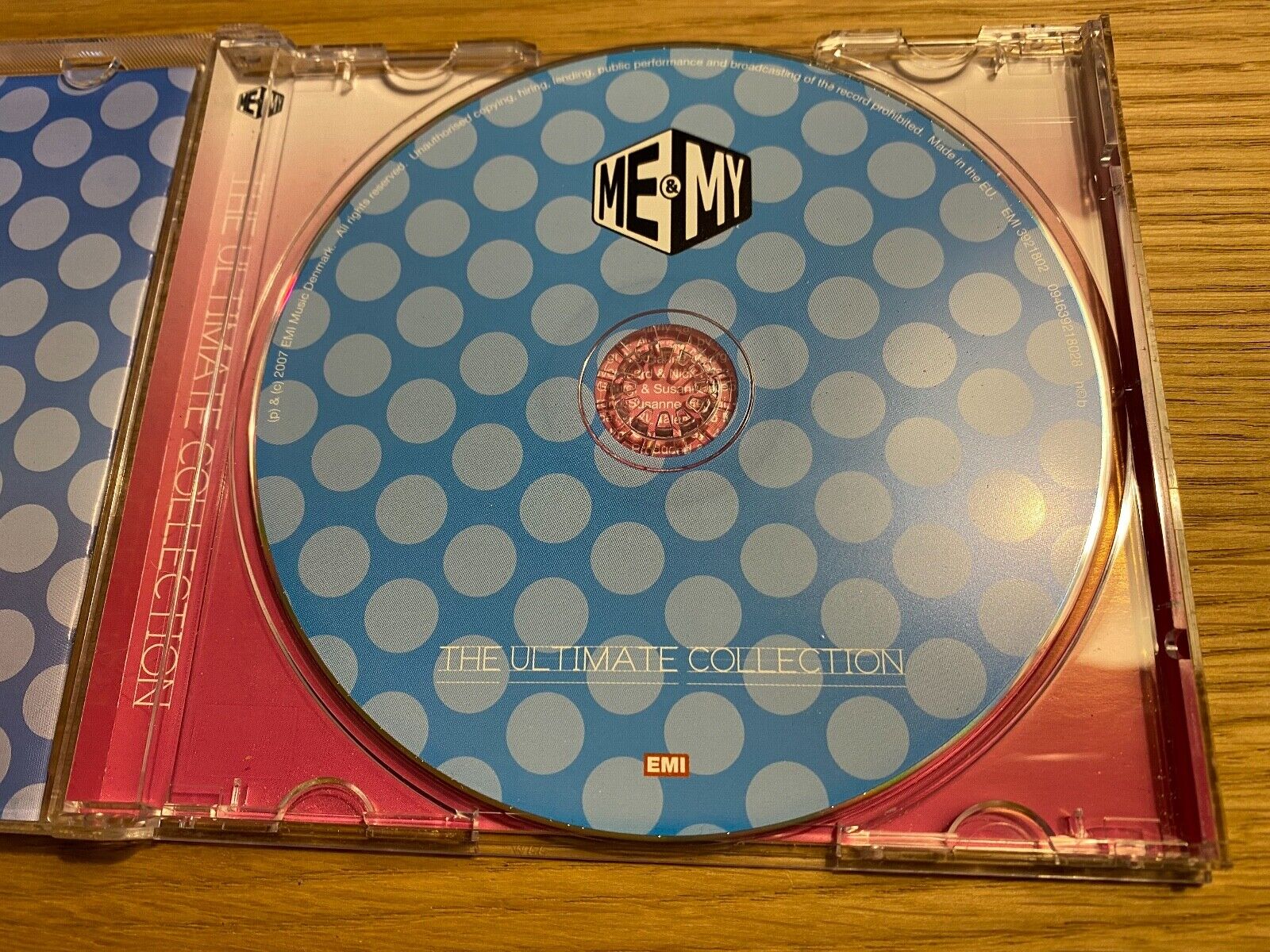 ME  MY "THE ULTIMATE COLLECTION" CD ALBUM 21 TRACK DANISH PRESS EMI 2007 NCB CD