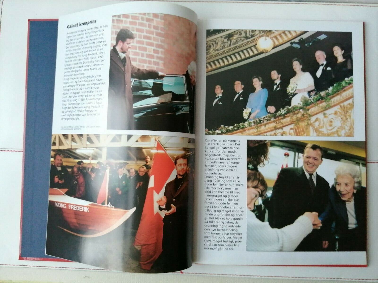 Book: Events in The Danish Royal House 1999YearbookHardcoverDanish Language