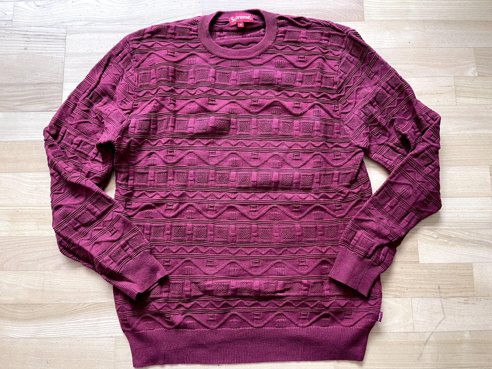 Supreme Jacquard Wave Knit Sweater - From the S/S 14 Collection