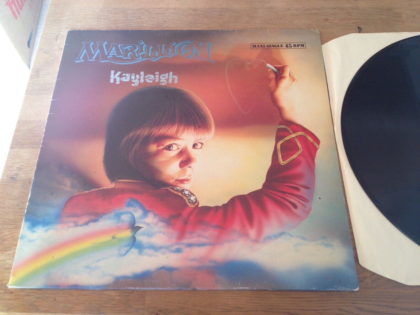 MARILLION "KAYLEIGH / LADY NINA" 12" REMIXES 3 TRACKS 1985 EMI RECORDS SPAIN OOP