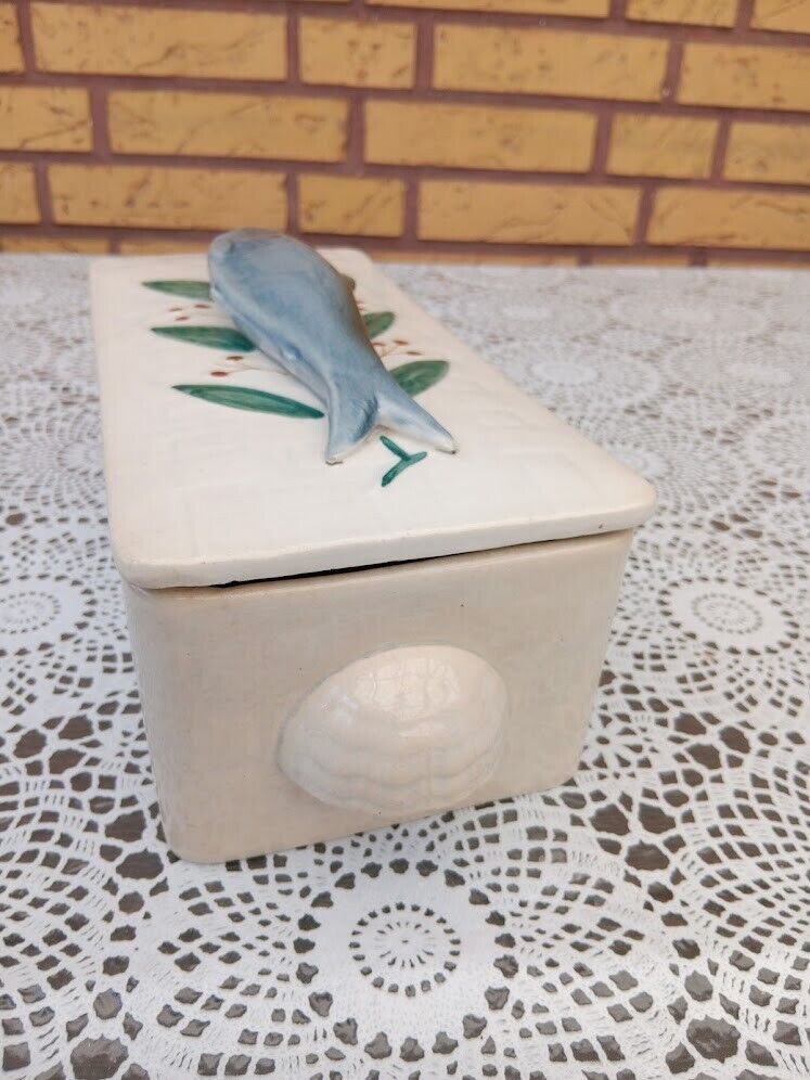 Antique Lid Box Titled "Marinirte Herrings"