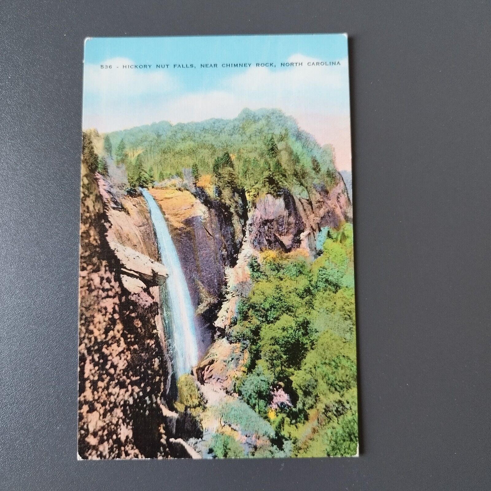 NC  Hickory Nut Falls near Chimney RockNorth Carolina