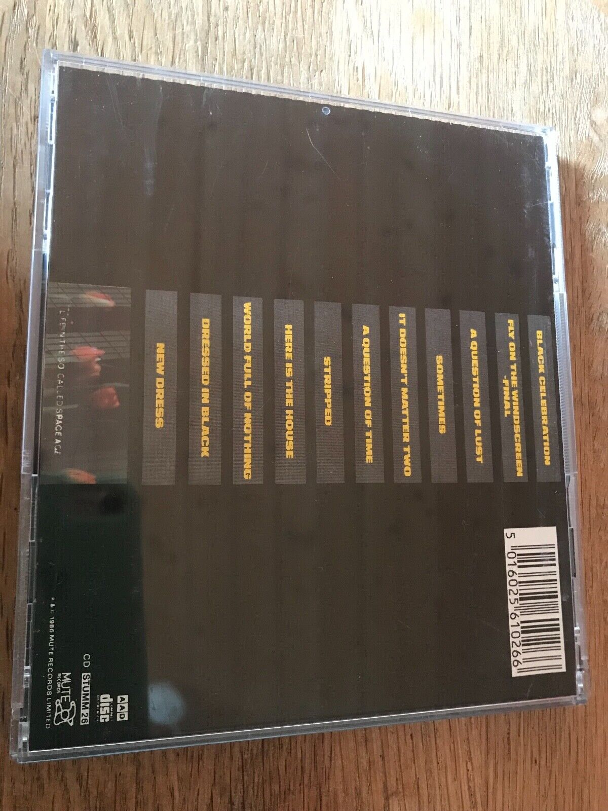 DEPECHE MODE "BLACK CELEBRATION" AAD 14 TRACK CD ALBUM DIGITALLY MASTERED 1986**