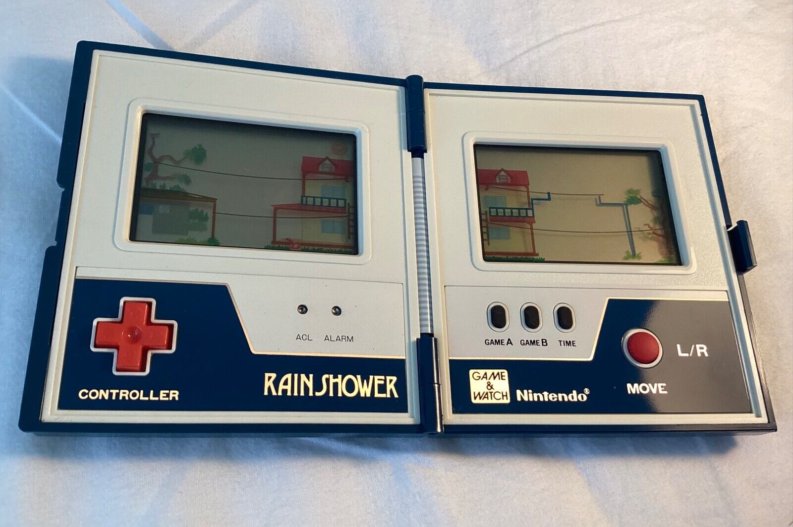 ORIGINAL NINTENDO GAME  WATCH RAIN SHOWER LP - 57 FOR SALE!