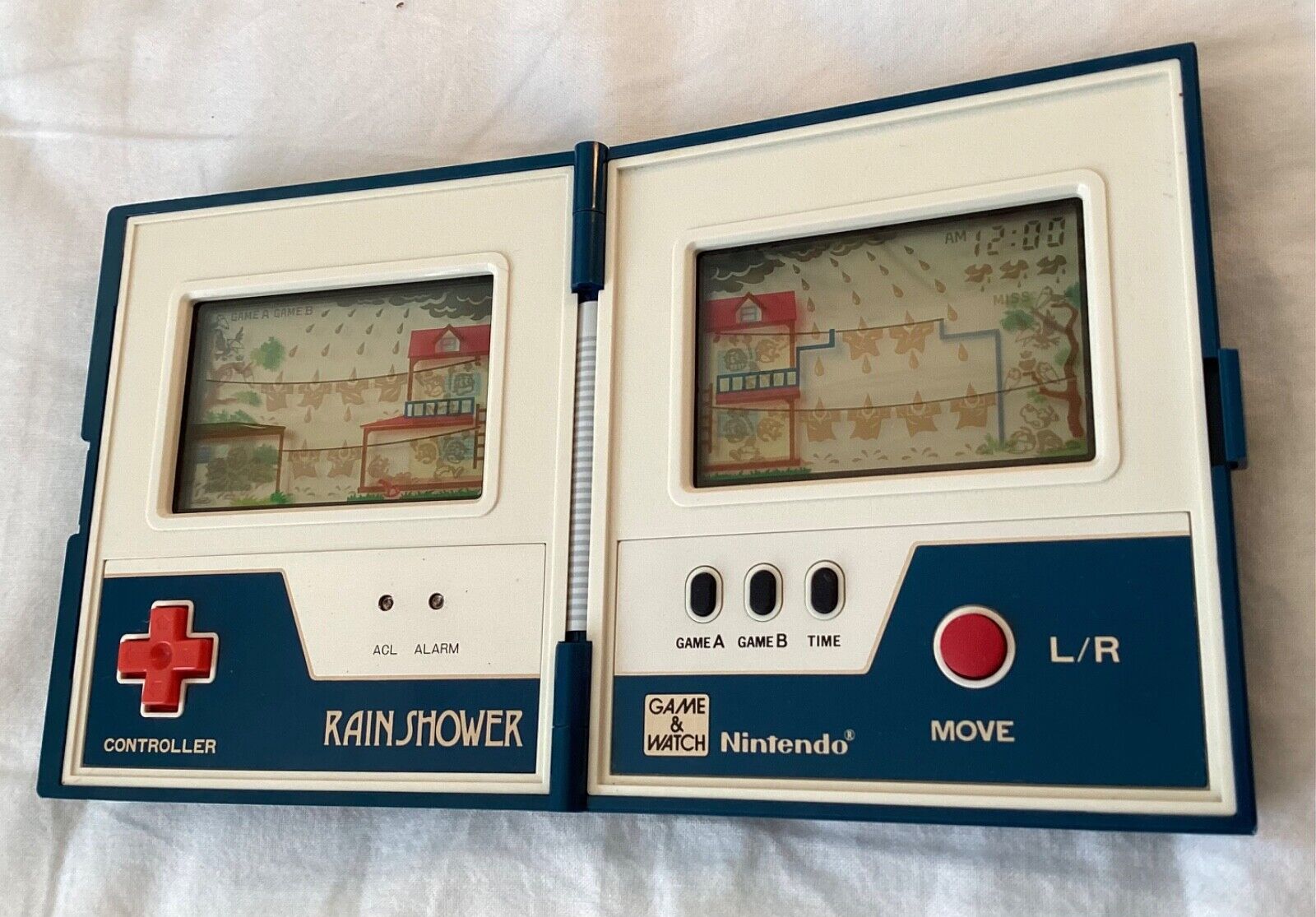 ORIGINAL NINTENDO GAME  WATCH RAIN SHOWER LP - 57 FOR SALE!