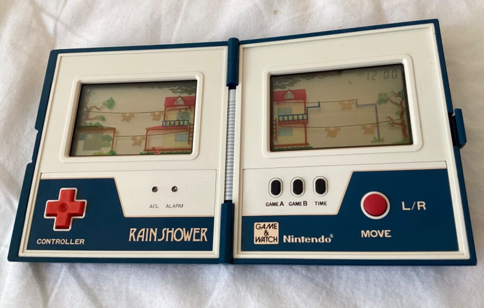 ORIGINAL NINTENDO GAME  WATCH RAIN SHOWER LP - 57 FOR SALE!