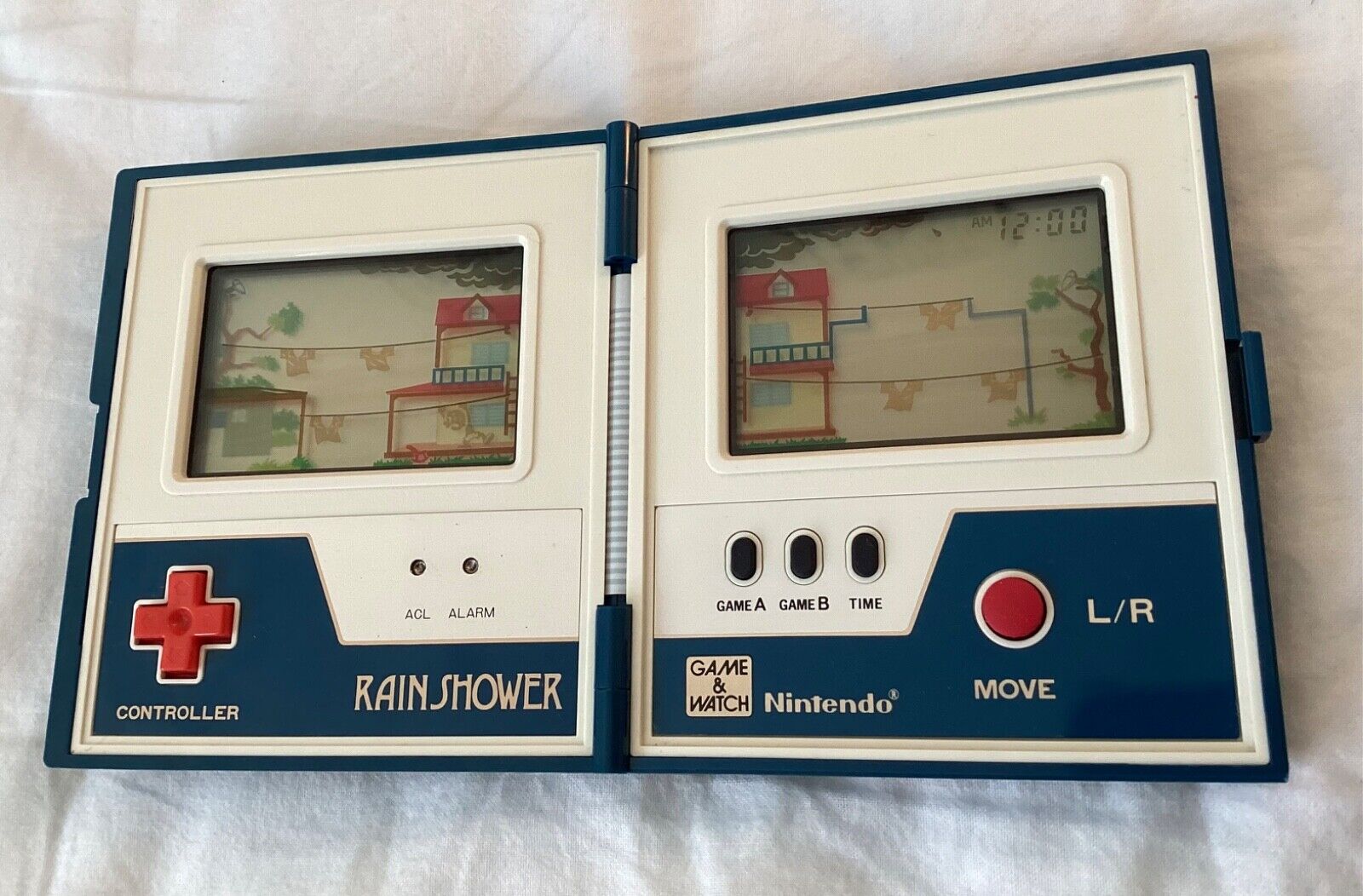 ORIGINAL NINTENDO GAME  WATCH RAIN SHOWER LP - 57 FOR SALE!