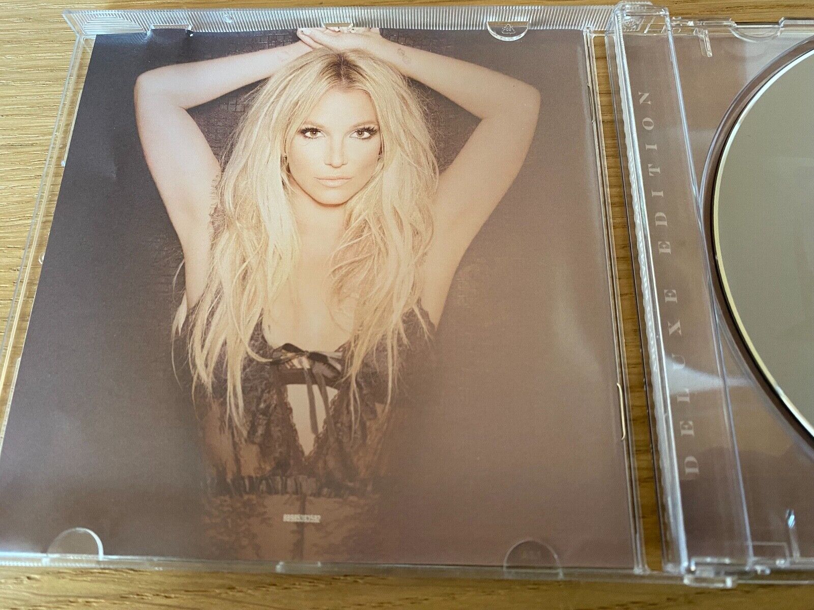 BRITNEY SPEARS "GLORY" 2016 CD ALBUM RCA SONY PARENTAL ADVISORY EXPLICIT CONTENT